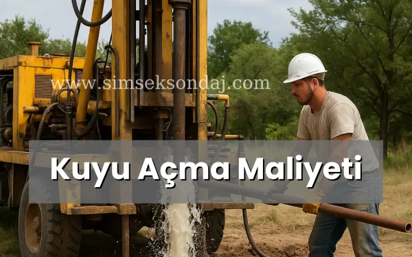 Kuyu Açma Maliyeti