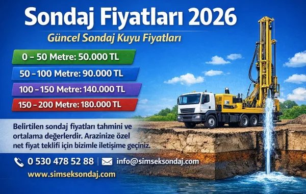 Sondaj Fiyatları 2026