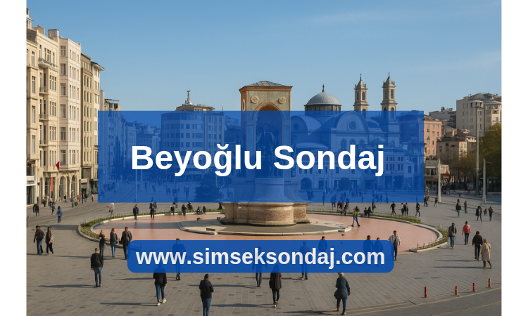 Beyoğlu Su Sondajı