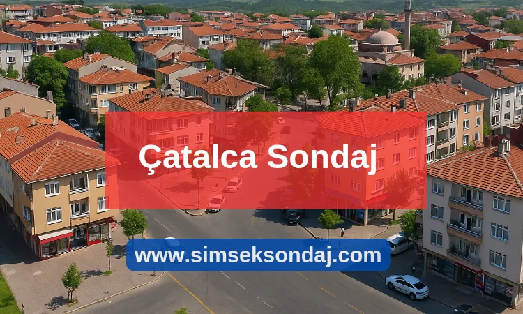 Çatalca Su Sondajı