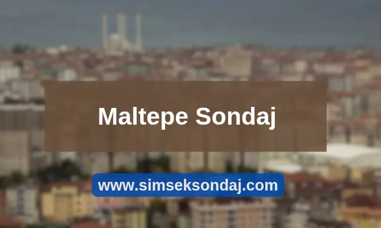 Maltepe Su Sondajı