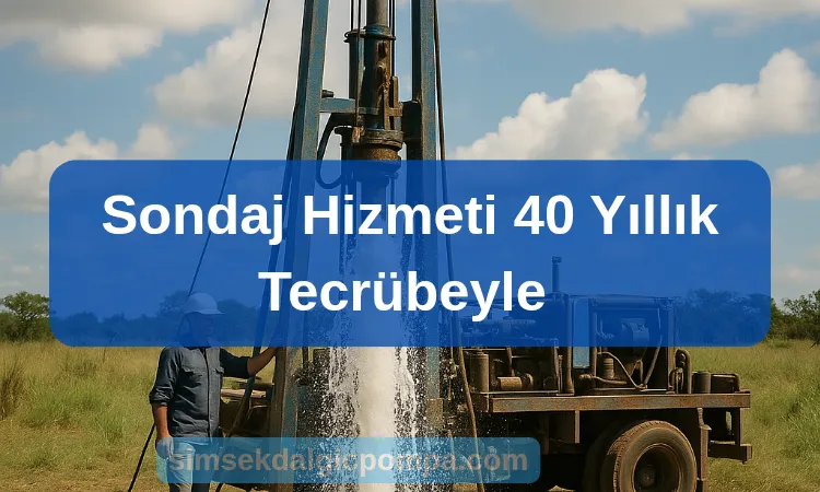 Sondaj Su Çıkarma